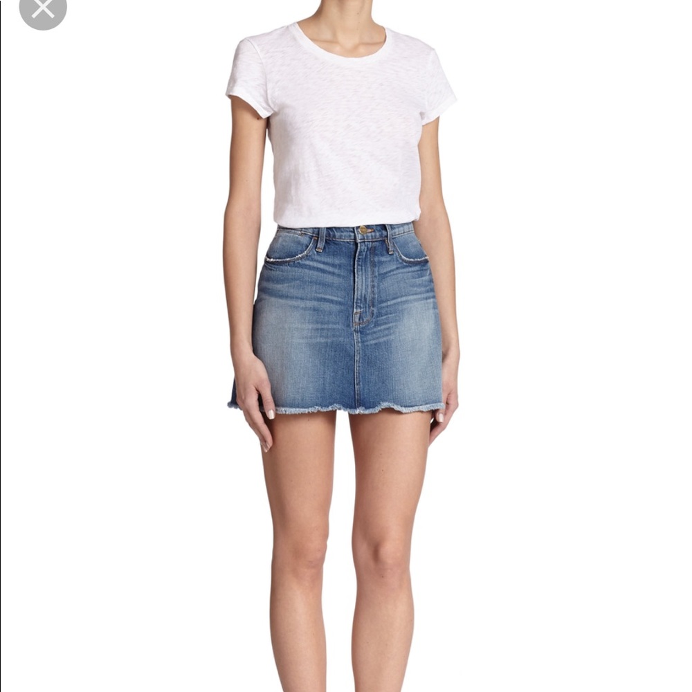 Frame Denim Le High Mini Skirt NWT